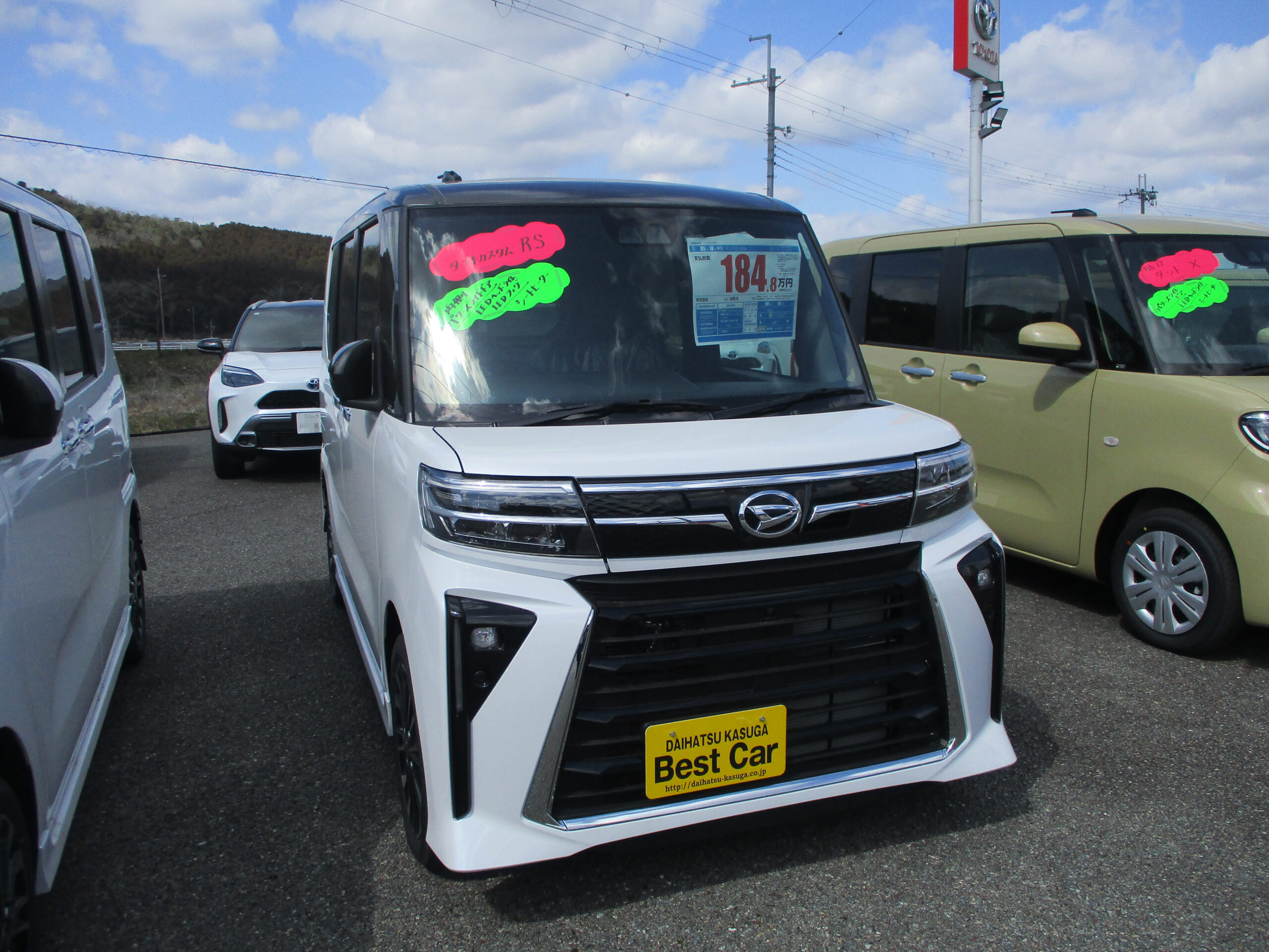 タント R ターボ 7万キロ 車